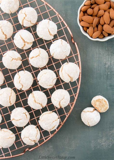 soft-chewy-amaretti-cookies-little-sweet-baker image
