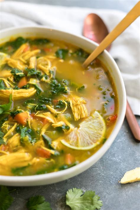 thai-ginger-turmeric-kale-chicken-soup-spices-in-my-dna image