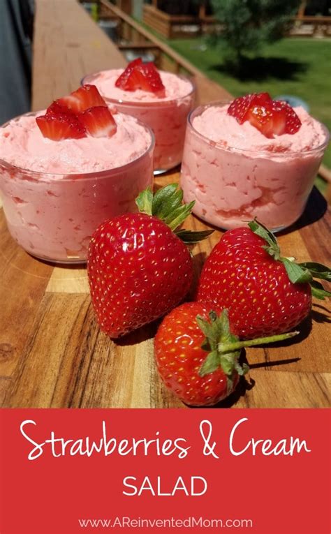 strawberries-cream-salad-a-reinvented-mom image