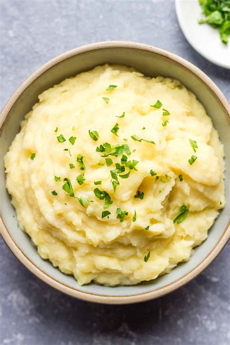 best-vegan-mashed-potatoes-lavender-macarons image