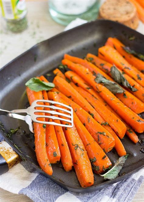 honey-glazed-carrots-in-tarragon-and-mint-hurry image