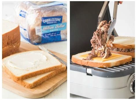 15-minute-philly-cheese-steak-grilled-cheese-sweet image