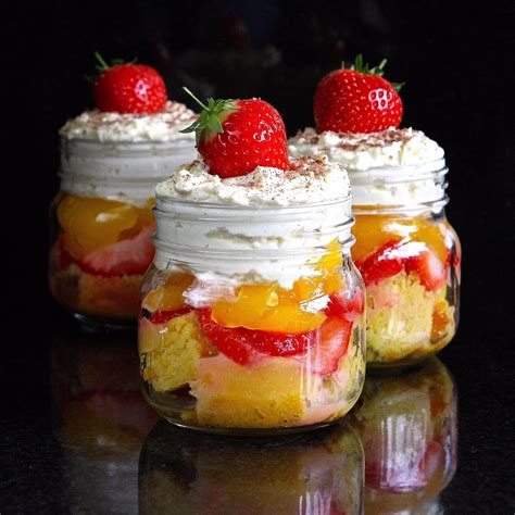 boozy-orange-trifle-with-strawberries-gluten-free image