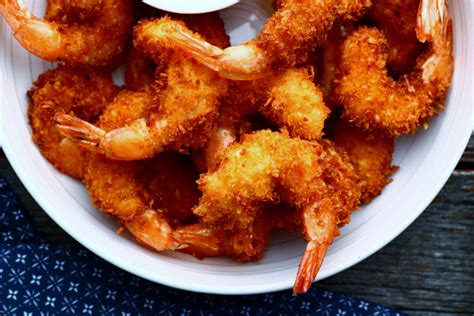 crispy-coconut-panko-fried-shrimp-dish-n-the-kitchen image