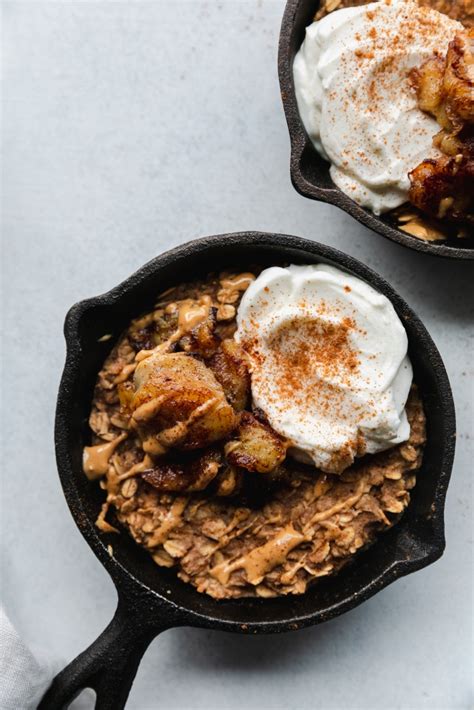 peanut-butter-banana-baked-oatmeal-with-sauted image