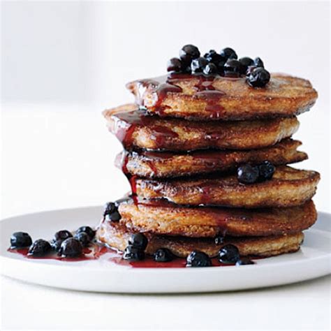 simply-perfect-pancakes-with-blueberry-maple-syrup image