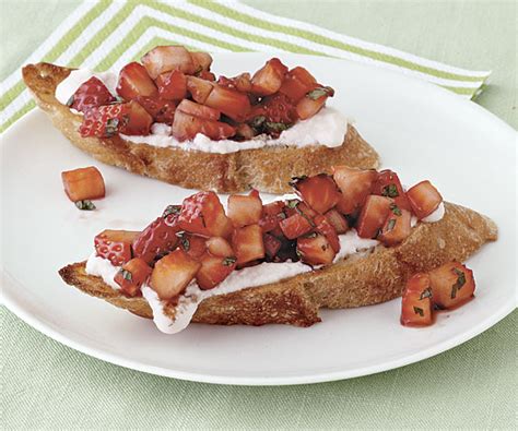 strawberry-and-ricotta-bruschetta-recipe-finecooking image