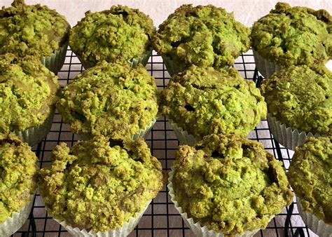 matcha-green-tea-muffins-okawari-shitene-cooking image