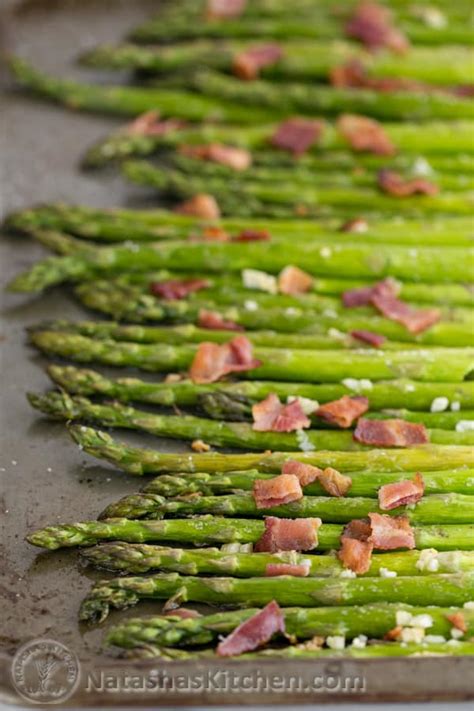roasted-asparagus-with-garlic-and-bacon-natashas-kitchen image