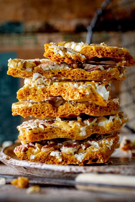caramel-corn-and-pecan-honeycomb-brittle-bakers image