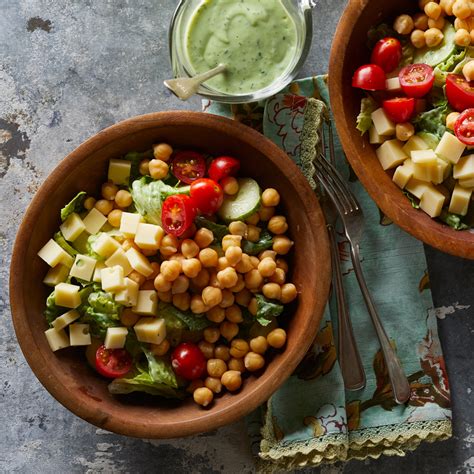 green-goddess-salad-with-chickpeas-recipe-eatingwell image
