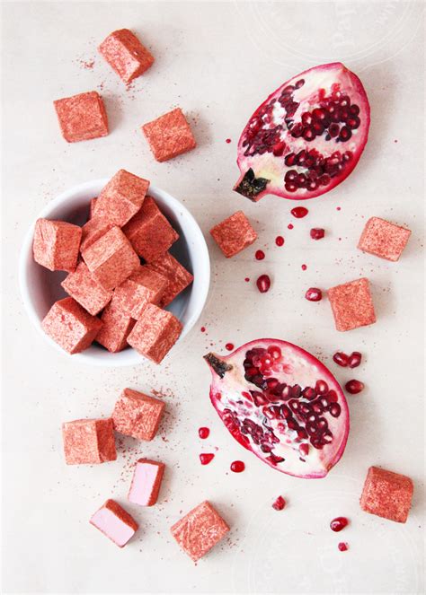 pomegranate-and-cranberry-marshmallows-food image