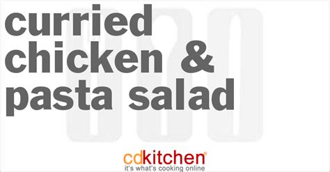 curried-chicken-pasta-salad-recipe-cdkitchencom image