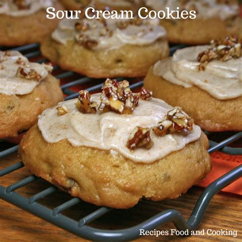 moms-sour-cream-cookies-recipes-food-and-cooking image