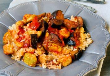 italian-eggplant-recipe-with-peppers-and-tomatoes image
