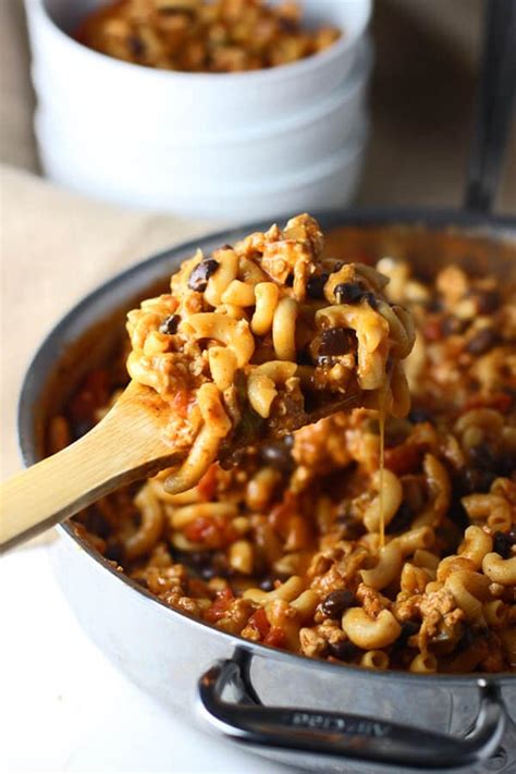 healthy-one-pot-chili-macaroni-oh-sweet-basil image