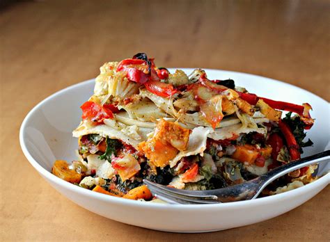 stacked-roasted-vegetable-enchiladas-eatlivebe image