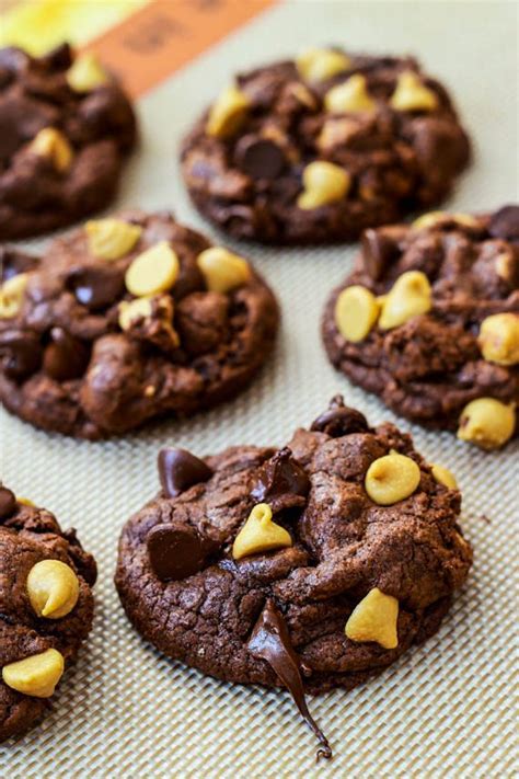 death-by-chocolate-peanut-butter-chip-cookies image