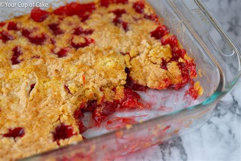 easy-cherry-dump-cake-4-ingredients-your-cup-of-cake image