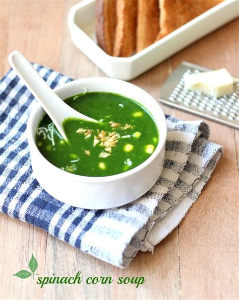 palak-corn-soup-how-to-make-spinach-corn-shorba image