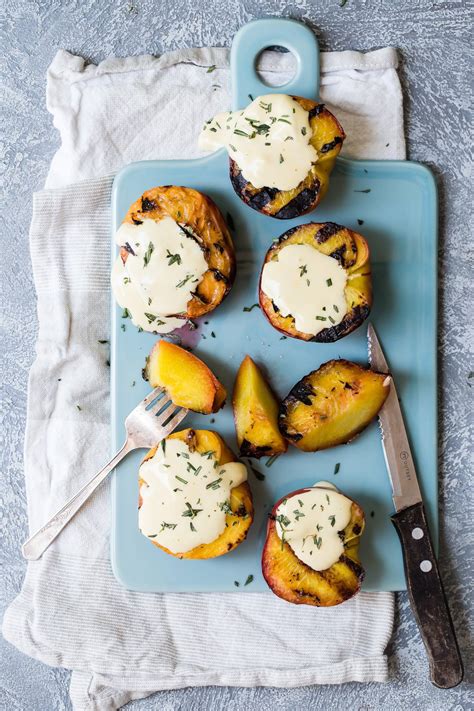 grilled-peaches-with-vanilla-zabaglione-foodness image