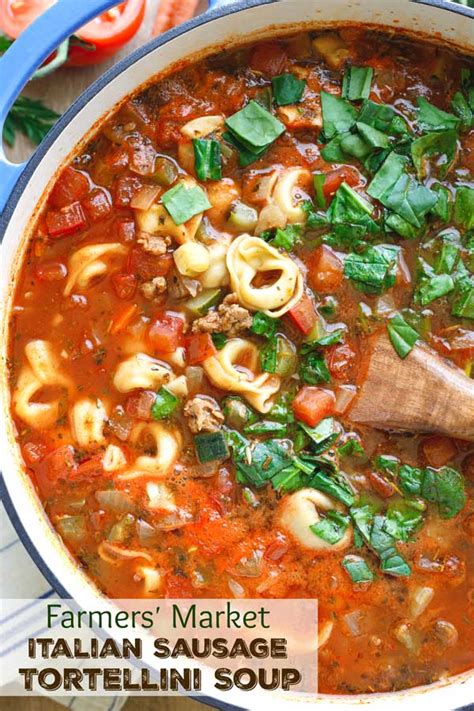 farmers-market-italian-sausage-tortellini-soup-two image