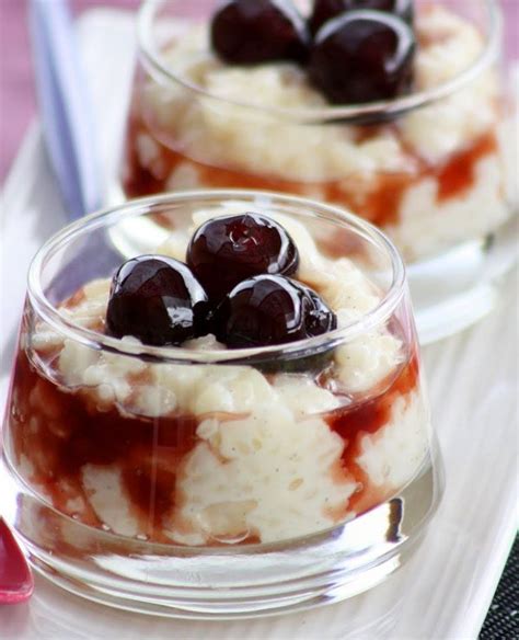 cherry-rice-pudding-recipe-eatwell101 image