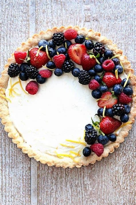 lemon-berry-mascarpone-tart-my-baking-addiction image