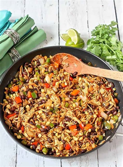 15-minute-southwest-chicken-skillet-video-family image