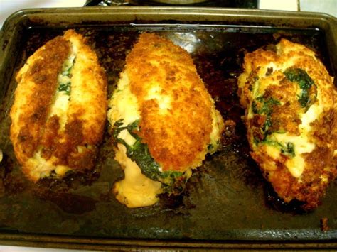 spinach-mozzarella-stuffed-chicken-breasts-w image