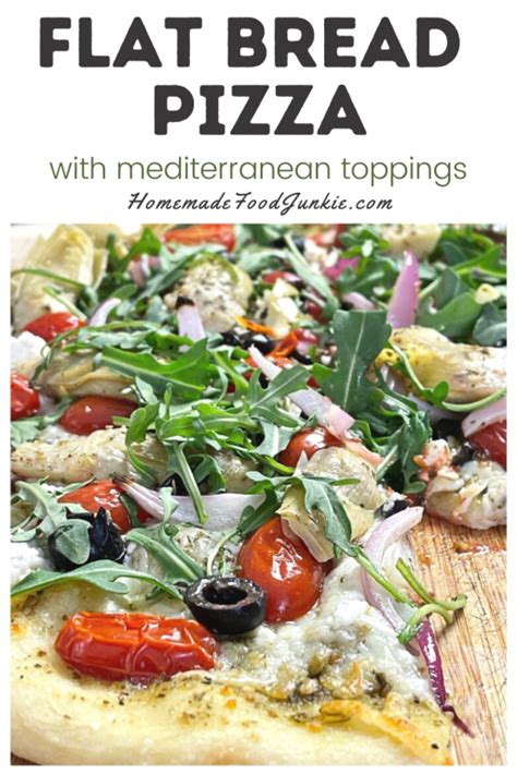mediterranean-pizza-recipe-w-flatbread-homemade image