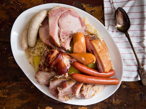how-to-make-alsatian-choucroute-garnie-a-feast-of-pork image