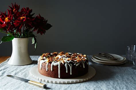 chocolate-almond-cinnamon-roll-cake-recipe-food52 image