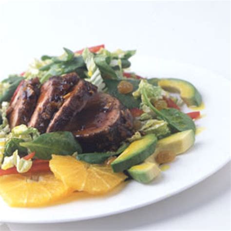 island-pork-tenderloin-salad-recipe-epicurious image