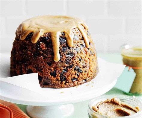 double-plum-pudding-with-brown-sugar-hard-sauce image