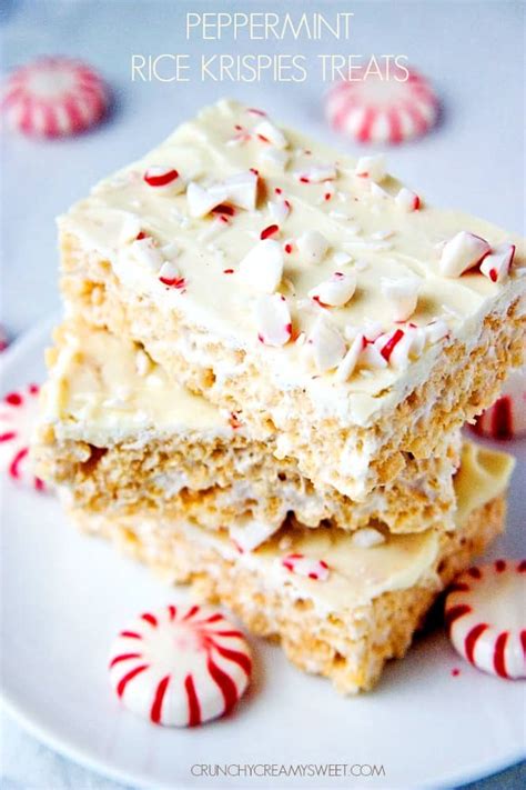 peppermint-rice-krispies-treats-crunchy-creamy image