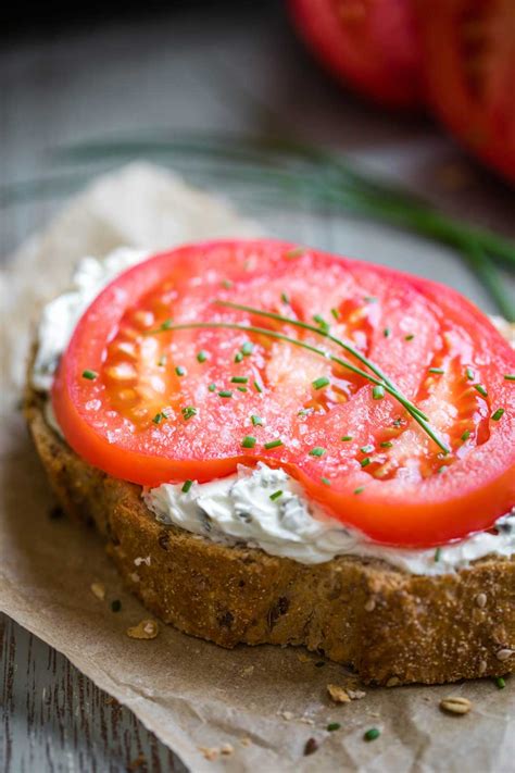 the-best-open-faced-tomato-sandwich-two-healthy image
