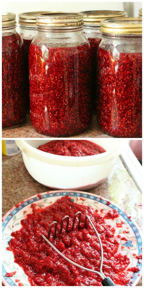 less-sugar-cooked-raspberry-jam-recipe-real-life image