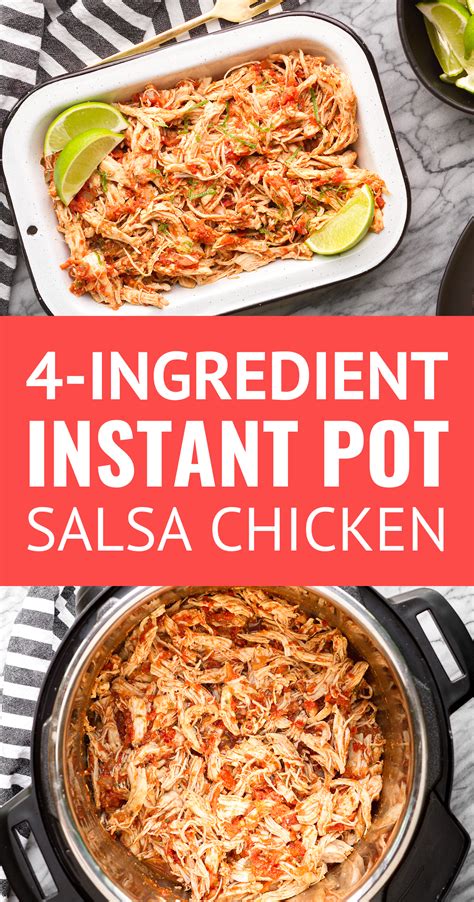easy-4-ingredient-instant-pot-salsa-chicken image