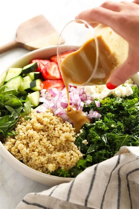 fresh-strawberry-quinoa-salad-fit-foodie-finds image