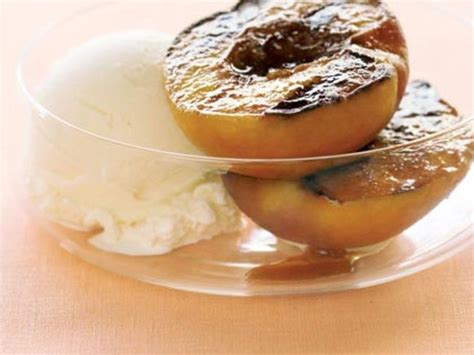 grilled-peaches-with-vanilla-ice-cream-recipe-myrecipes image