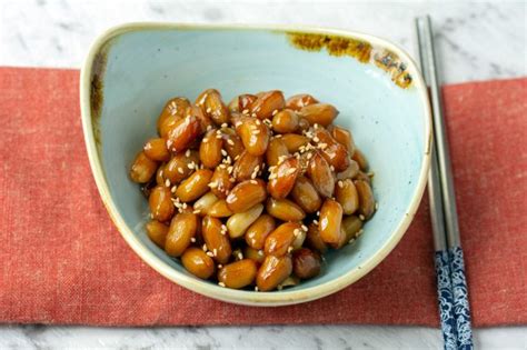 soy-braised-peanuts-ddangkong-jorim-asian image