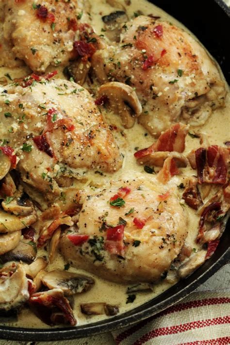 creamy-parmesan-mushroom-chicken-with-bacon image