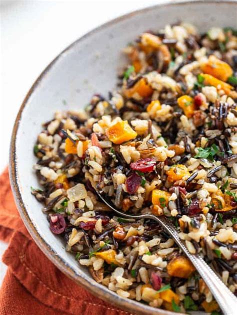 baked-butternut-squash-and-wild-rice-pilaf image