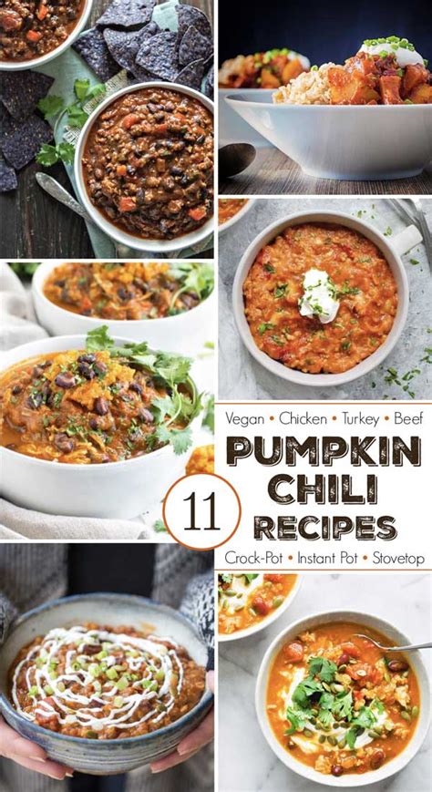 11-easy-pumpkin-chili-recipes-two-healthy-kitchens image