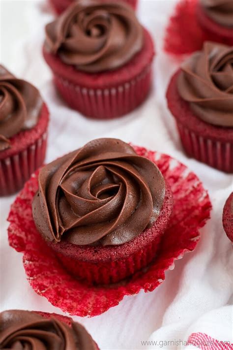 chocolate-rose-red-velvet-cupcakes-oh-sweet-basil image