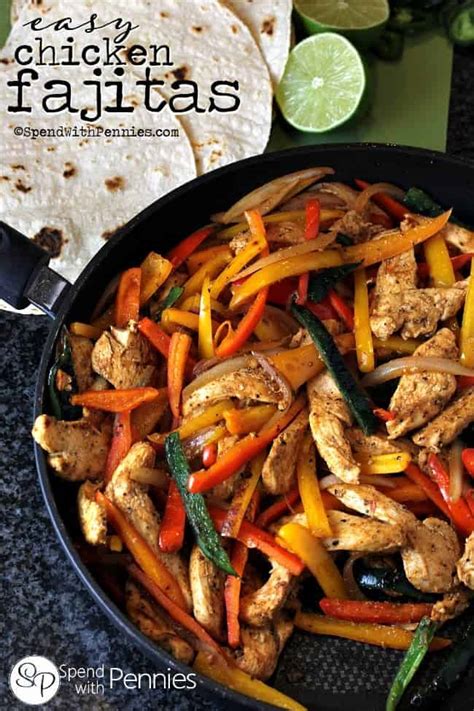 easy-chicken-fajitas-30-minute-meal-spend-with-pennies image