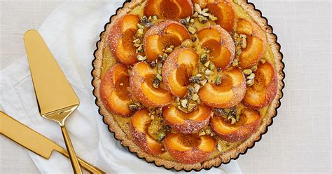 gluten-free-pistachio-apricot-tart-purewow image