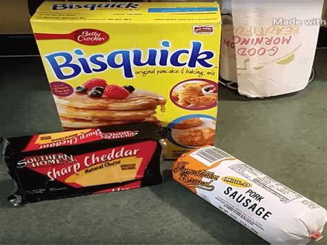 bisquick-sausage-cheese-biscuits-southern-food image