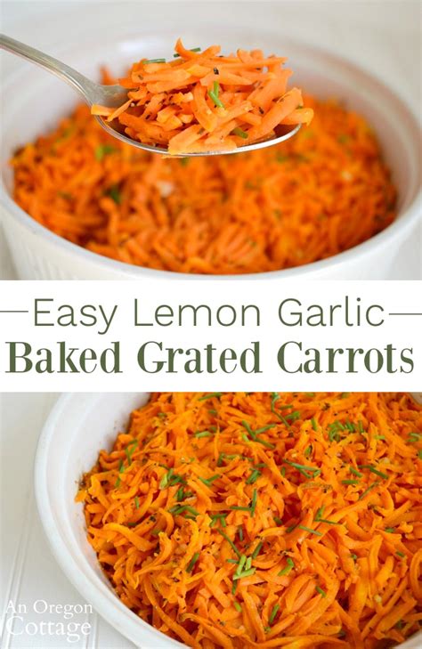 amazing-easy-lemon-garlic-baked-grated-carrots image